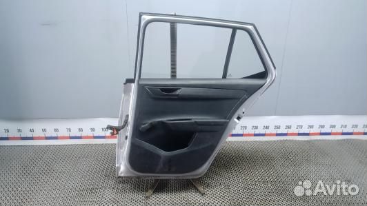 Дверь задняя правая skoda fabia 3, Номер 6V6833056A (8OK27FT01)