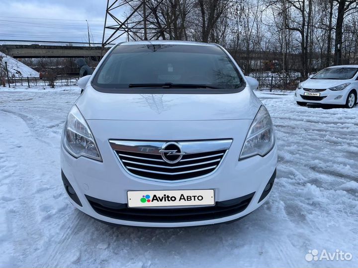 Opel Meriva 1.4 МТ, 2012, 203 000 км