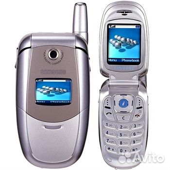 Samsung раскладушка 2004