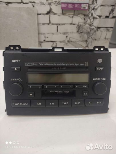 Магнитола toyota prado 120