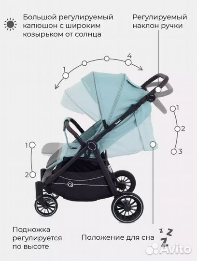 Коляска прогулочная новая
