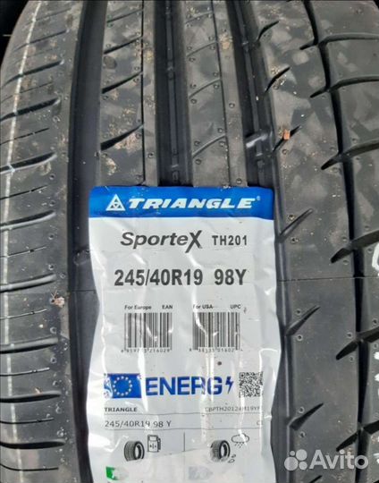 Triangle Sports TH201 245/40 R19 и 275/35 R19 100W