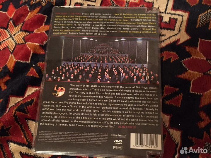 DVD диски pink floyd 2 шт