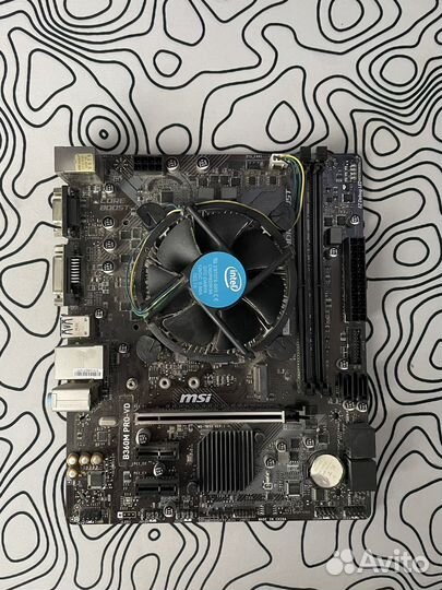 Комплект материнская плата и процессор i5 8400