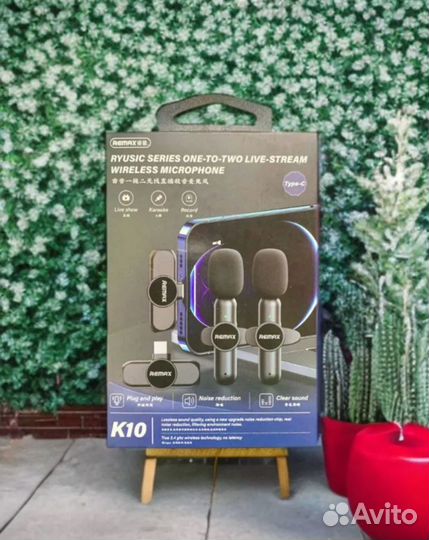 Петличный микрофон Remax Lightning и USB Type-C