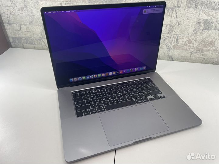 Apple macbook pro 16 2019
