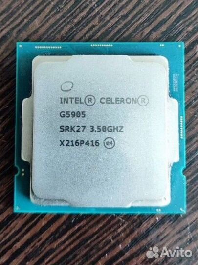 Процессор intel celeron g5905 lga 1200