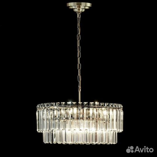 Люстра хрустальная бу
