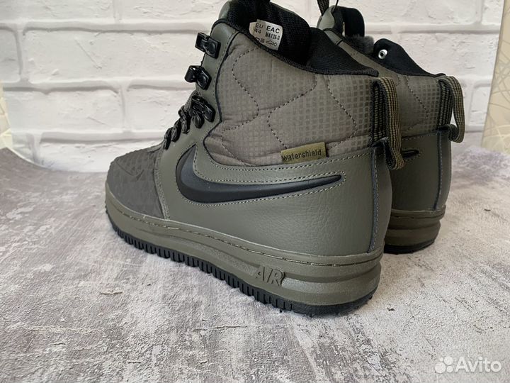 Кроссовки зимние nike Air Force 1 duckboot lunar