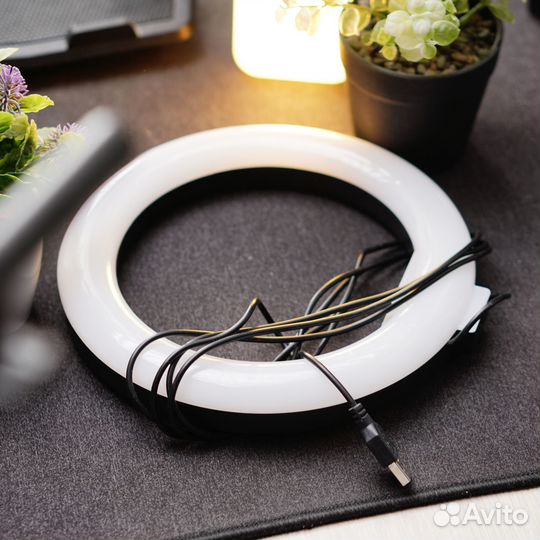 Свет для съемки, кольцевая лампа