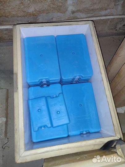 Термопенопластиковые ящики с охлаждающим элементом