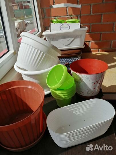 Цветочные горшки и кашпо