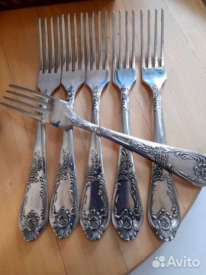 Классик мельхиор десертные и сервировочные приборы