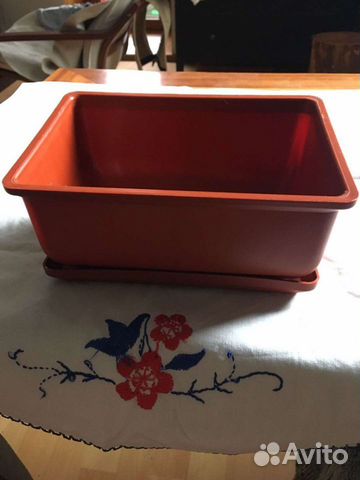 Горшок для цветов пластик