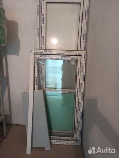 Балконный блок с дверью (пвх)