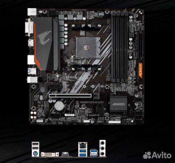 Комплект - Danuki - Ryzen 5 + A520 Aorus + Водянка