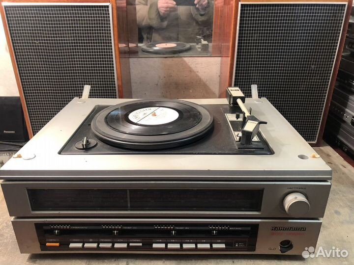 Винил проиг С усилит вега-108