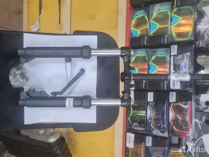 Вилка для Stels Tactic/ Vortex в сборе амортизатор