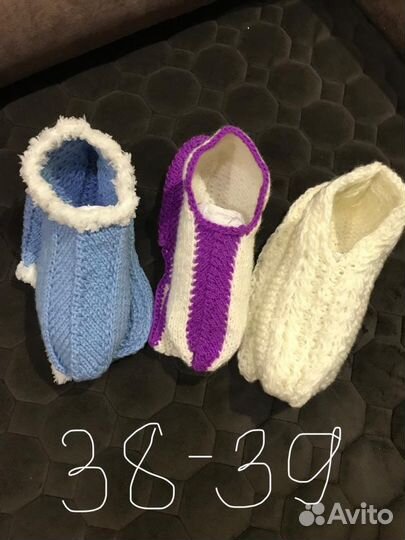 Следки вязаные ручной работы