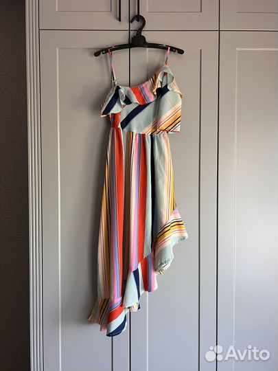 Летний сарафан с воланами