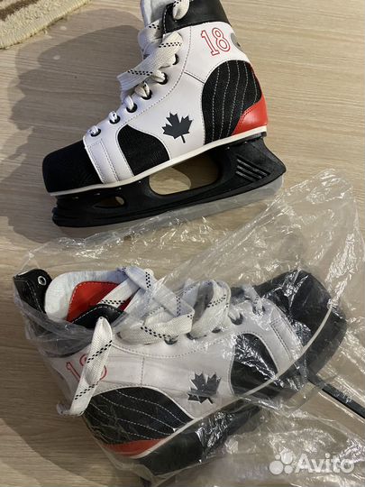 Коньки хоккейные 40 размер