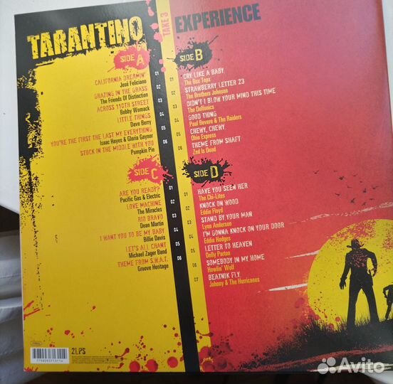 Виниловые пластинки. 2 LP Tarantino experience