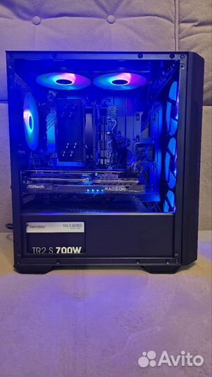 Новый игровой компьютер(i5-12400f)с RX7800XT