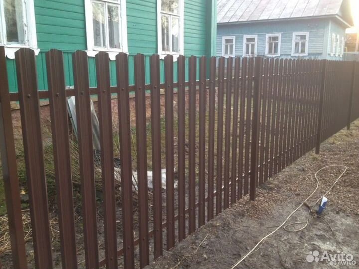 Установка заборов
