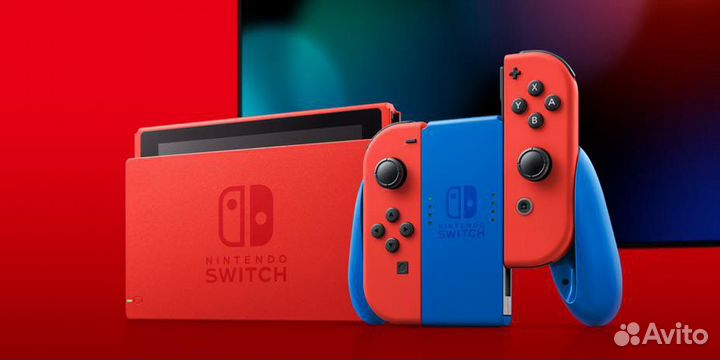 Nintendo Switch v2.0 Mario LE (магазин)