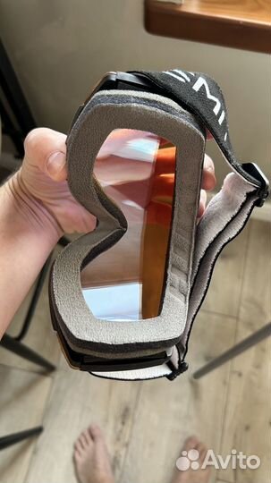 Продам горнолыжную маску Smith squad xl