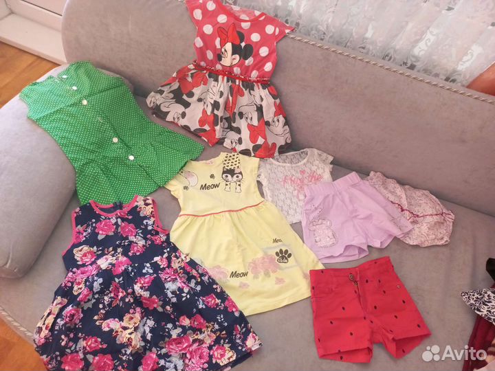 Одежда для девочки 5-7 лет