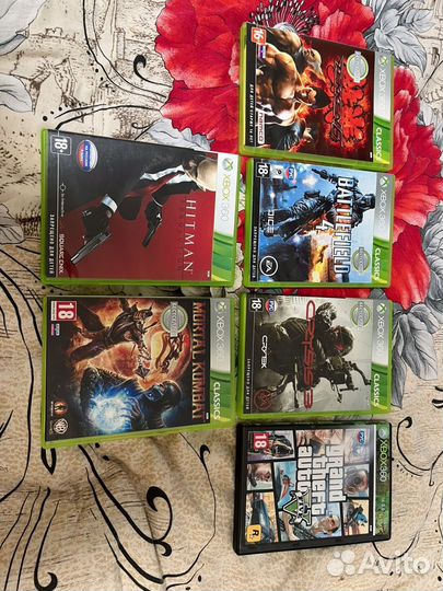Диски на xbox 360