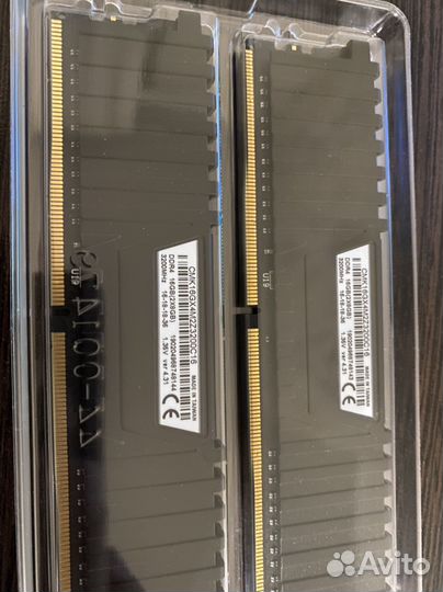 Оперативная память ddr4 16gb 3200 corsair