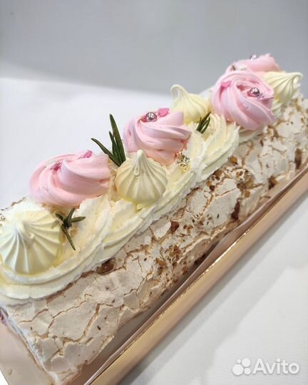 Меренговый рулет