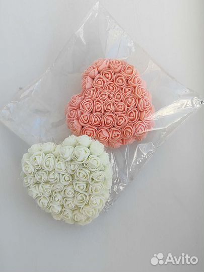 Сердца и Мишки из роз