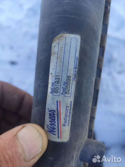 Радиатор охлаждения Фольксваген Венто Гольф 3 Боро