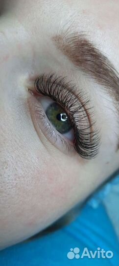 Наращивание ресниц на дому