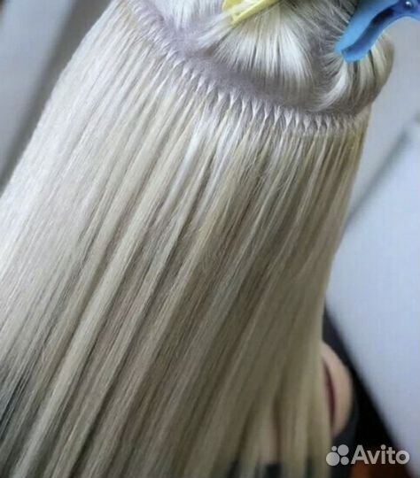 Наращивание натуральных или био волос