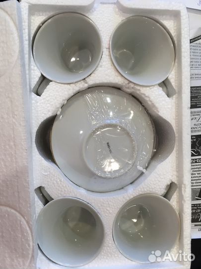 Кофейный сервиз и вазочки Икея