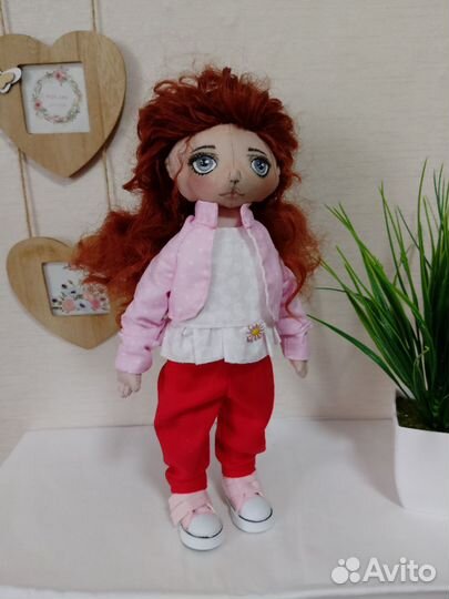 Кукла текстильная 