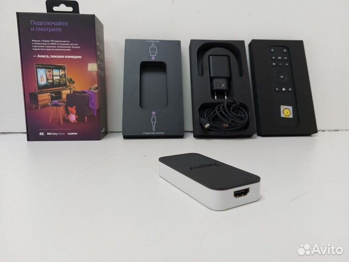 TV-приставка Яндекс Smart TV с Алисой (yndx-00251)