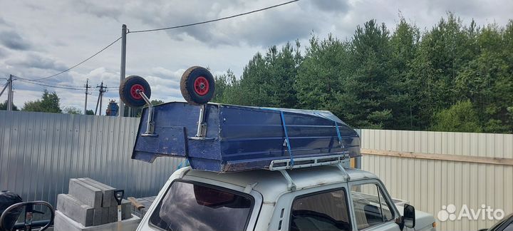 Алюминиевая лодка с мотором