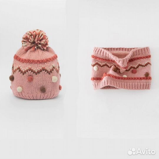 Детская шапка и снуд