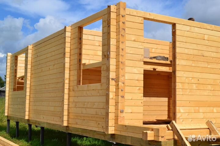 Срубы 6х6 из профилированного бруса с доставкой