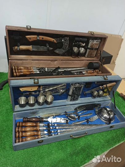 Шашлычный набор в кейсе (колчане)