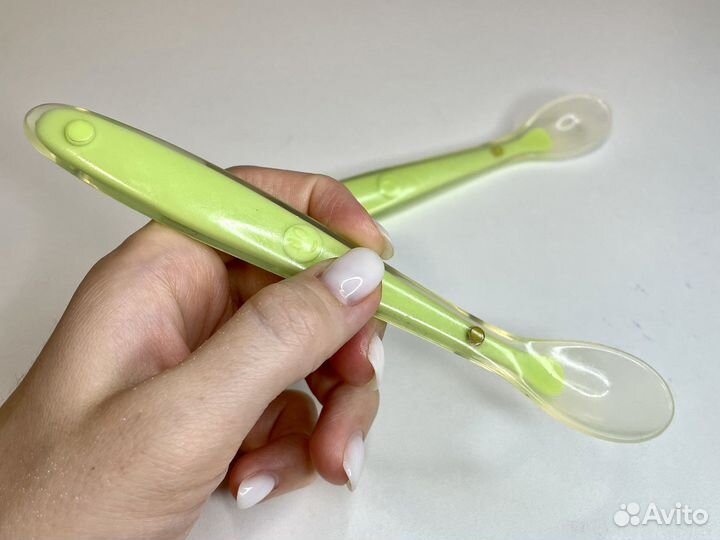 Ложки силиконовые для введения прикорма 2 шт