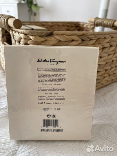 Salvatore ferragamo парфюм