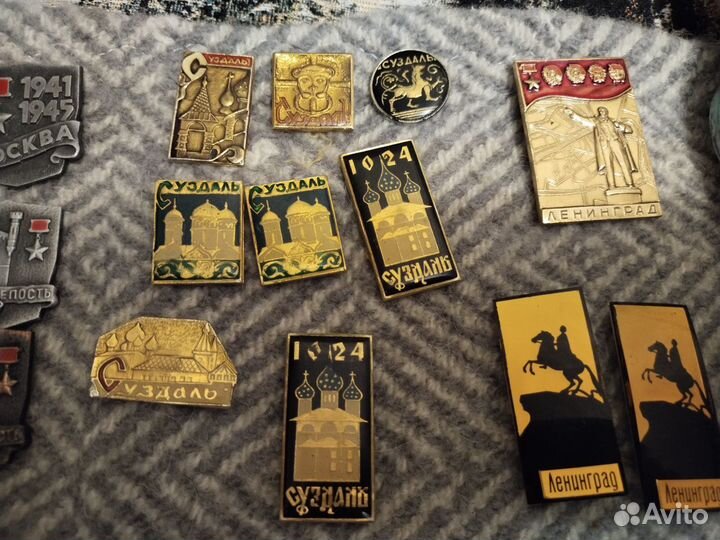 Значки гербы городов