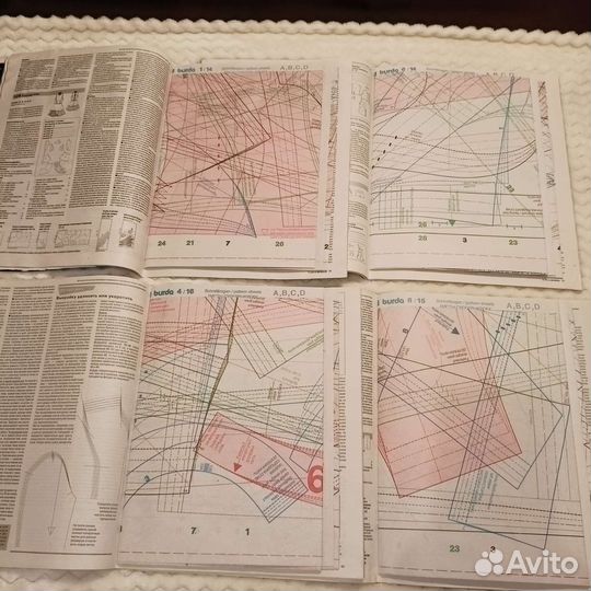 Журналы бурда 1990 2000 2014 год