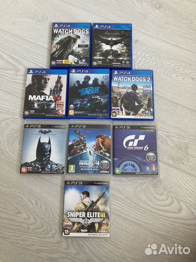 Игры на ps4 и ps3